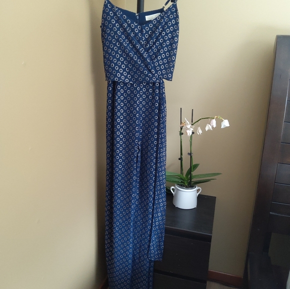 MIICHAEL Mickael kors faux-wrap wide leg jumpsuit - Picture 5 of 7